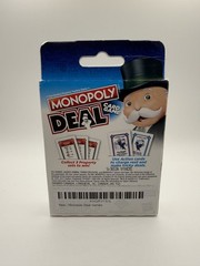 Monopoly Deal Card Game Hasbro Gaming Ages 8+ 2-5 Players – Brand New Sealed