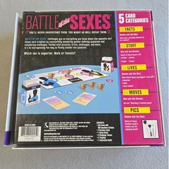 Spin Master Battle of the Sexes Board Game Adult Unisex Multicolor Trivia Party