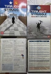 Bundle: Twilight Struggle (Deluxe Ed) MINT + Horn of Africa Exp! MINT unpunched