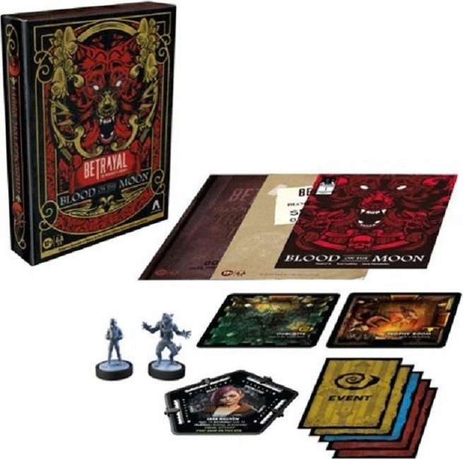 Hasbro Gaming Betrayal The Werewolf’s Journey Blood on The Moon Tabletop …
