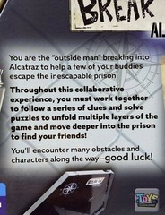 Break In Alcatraz Game Play Monster Games Strategy Puzzle New Sealed