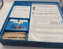 Loaded Questions Family & Party Trivia Board Game Almost Complete READ!