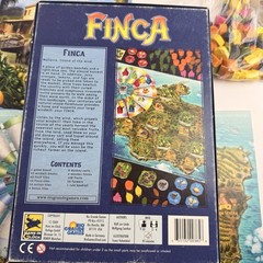 Finca Board Game Rio Grande Games Strategy Mallorcan Harvest 2009 Complete