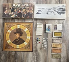 VTG!! 1970 Masterpiece The Art Auction Board Game Parker Brothers 100% COMPLETE!