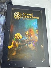 Animal Adventures Starter Set Dungeons Dragons Style Board Game Open Box