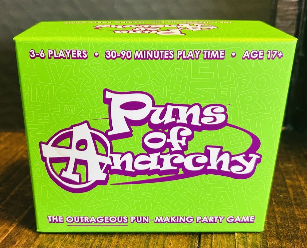 Puns of Anarchy – The Outrageous Pun-Making Game-Complete Fun-Tested-Free Ship