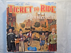 Alan R. Moon Ticket to Ride Amsterdam Board Game by Days of Wonder Fact Sealed