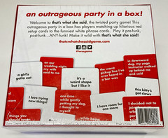 That’s What She Said , The Party Game / Board Game, New Sealed, Free Shipping