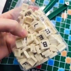 New, sealed, original Scrabble board game for families, children, and adults (ed