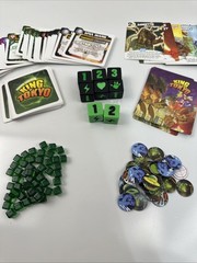 King of Tokyo Board Game + Power Up Expansion – Incomplete Base Cards – Pandakai