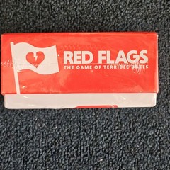 Red Flags the Game of Terrible Dates Grim Rabbit 3-20 players card Age 16+ ɓ6b
