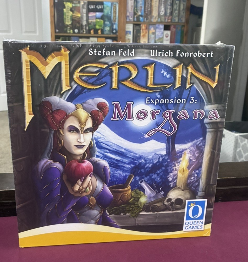 New Merlin Expansion 3 Morgana Queen Games Sealed NIB