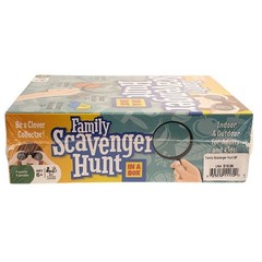Family Scavenger Hunt In a Box Indoor Outdoor Game Ages 6+ Family Fun New Sealed