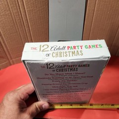 The 12 Drinking Games of Christmas Adult Holiday Party Game Xmas New Year’s Eve