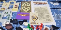 Mystery Mansion 1995 Electronic Talking Game Parts Furniture Figures Cards Only