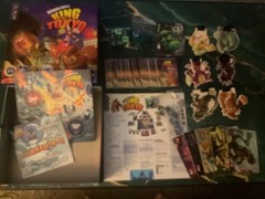 Iello Games : King of Tokyo -Richard Garfield. Complete premium sleeved, complet