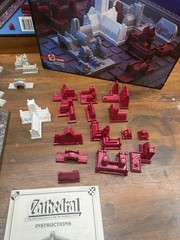 1986 Mattel Cathedral Board Game Strategic Battle Medieval City – Complete