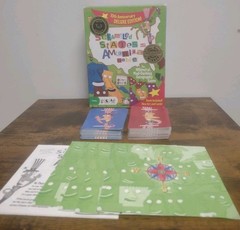 Scrambled States Of America Card Game Deluxe 10th Anniversary 2011 NO Book