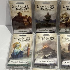 Legend of the Five Rings LCG Core w/ 2 Clan and 10 Dynasty Decks – Complete