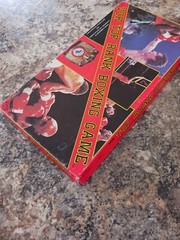 Video Cassette Games Boardgame VCR Top Rank Boxing Open But Unpunched.