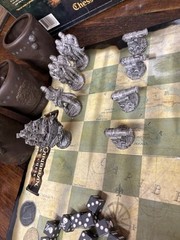 Pirates of the Caribbean Dead Mans Chest Checkers, Chess Collector Edition READ
