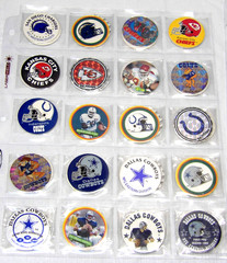 Pogs!• Sports Themed!• 280 Wrapped/Sleeved Pogs!• NFL• NBA• MLB• NHL• FIFA•