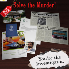 Underwood Cellars Murder Mystery Case File Game 1+ Players Ages 14+ – US