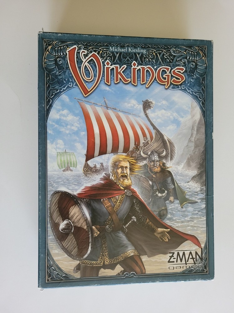 Z-Man Vikings 2014 Strategy Board Game 2-4 Players Ages 13+ Michael Liesling