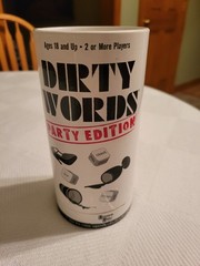 DIRTY WORDS PARTY EDITION 18 YEARS & UP PRE-OWNED EXCELLENT CONDITION