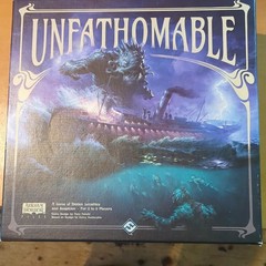 Fantasy Flight Games Unfathomable Horror Board Game 3+ Players Ages 14+