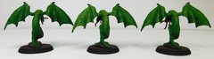 Well Painted FFP Shadows of Brimstone Hell bats miniatures & cards No box (6)