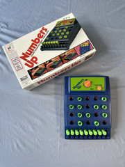 Milton Bradley Numbers Up Vintage Timed Popping Board Game 1982 Complete Works