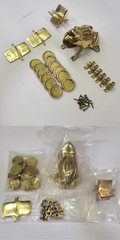 Accessories Peruvian Sapo Game BRONZE/sapo peruano / Juego del Sapo / Toad hole