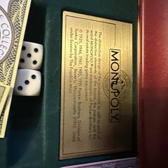 Monopoly Collector’s Edition 1991 Franklin Mint Wooden Luxury Board Game