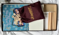 Super Scrabble Board Game 200 Tiles Complete
