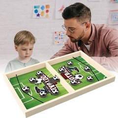 Fast Sling Puck Game Hockey Games Wooden Board Table Toy Family Games JQ
