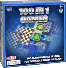 Premium Collection of 100 Classic Family Board Games for Kids and Adults