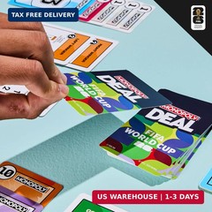 Monopoly Deal FIFA World Cup 2026 Edition Game – Officially Licensed FIFA World