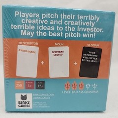 Game Buy It Or Don’t Pitch Your Terrible Ideas Card Out Of Print Binks Games NEW