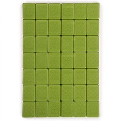 American Mahjong Set, “Verdant Santorini� – 166 Tiles with Green Soft Case