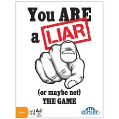 Outset Media: You Are A Liar (or Maybe Not) Card Game Family Board BRAND NEW