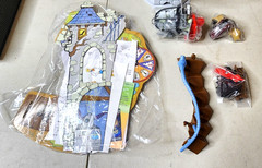 SCOOBY-DOO! HAUNTED HOUSE 3D BOARD GAME 2009 PRESSMAN – COMPLETE