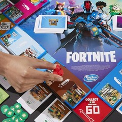 Hasbro Gaming Monopoly Flip Edition Fortnite Board Game