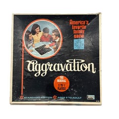 Vintage AGGRAVATION Standard Edition Board Game (1970) Lakeside Games – COMPLETE