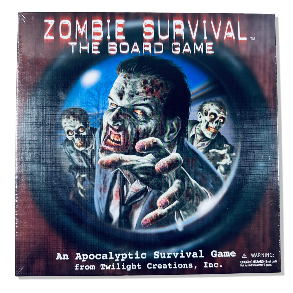 TWILIGHT CREATIONS INC Apocalyptic Zombie Survival Board Game *New/Sealed*