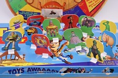 VINTAGE 1996 TOY STORY TOYS AWAAAAY BOARD GAME – MATTEL #41131 – COMPLETE