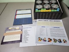 Space Cadets Away Missions Board Game Stronghold Games – Complete