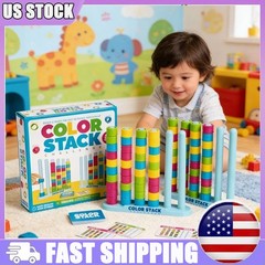 Color Stack Challenge Creative A Fast-Paced Color Matching Puzzle Board Game US