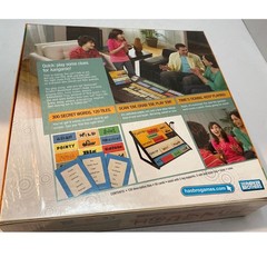 Hasbro Funglish Board Game Word Guessing Tile Game Ages 12+ Family Fun NWT