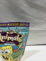 Spongebob Squarepants Animal Crackers Sealed Bag Extremely Rare Wow Nickelodeon